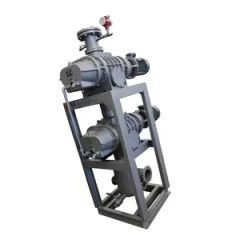 Low Pressure Pumping Speed Liquid Ring Backing Roots Vacuum Pump Units with Cooling System - Image 4