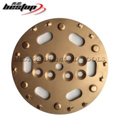 10 Inch 250mm PCD Diamond Grinding Plate Wheel for Floor Coating Removal Usage Dry/Wet Production Capacity 100000PCS/Month - Xiamen Bestop Diamond Tools Co., Ltd.