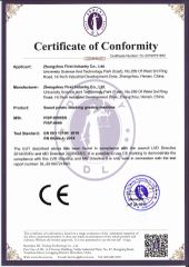 Sweet Potato Washing Grading Machine CE certificate from Zhengzhou First Industry Co., Ltd.