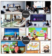 Dual System 65" IR Pen or Finger Touch Smart Board All in One USB Interactive Whiteboard Manufacturer - Image 5