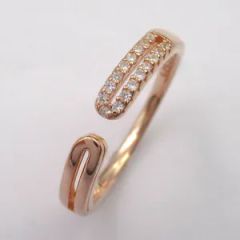 Fashion Multi Color Cubic Zirconia 925 Sterling Silver Rings for Party - Image 3