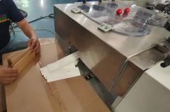 Sustainable Cardboard Box Handles Making Machine Origin China Model NO. FY-10A Trademark FEIYANG Driven Type Mechanical Service One-Stop - Image 5