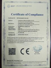 Certificates certificate of Guangzhou Xinpu Rui Electronic Technology Co., ltd – certificate photo, supplier certificates section