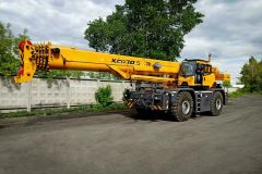 70 Ton Capacity Rough Terrain Crane Xcr70 with Spare Parts - Image 6