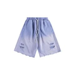 Custom Draw String Blank Acid Wash Shorts Sun Fade Shorts Type Pants Size Custom Pattern Logo Origin China Gender Unisex - Image 4