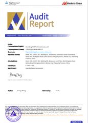 TUV certificate for glass bottle and accesories certificate from Shandong Well Pack Industry Co., Ltd