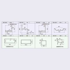 Heat Sound Insulation Aluminium Frame Curtain Wall with Glass - Image 6