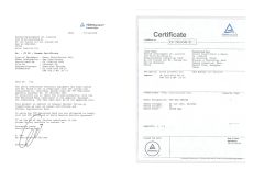 Certificate of cTUVus for socket certificate from Koford Development Co., Limited