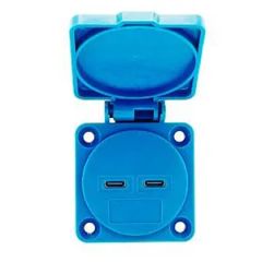 Z134U Industrial Blue 15A125V IP54 UL498 RoHS ISO9001 MOQ100 WiFi No Typ Z134u Color Blue Brand Znpon Customized Yes Standard UL498 - Image 5