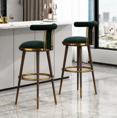 Luxury Green Bar Chair Stools OEM Yes MOQ 10000 Origin China Rotary Rotary Folded Folded Condition New HS Code - Image 3