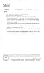 SVHC4 certificate from Evian Manufacture Co., Limited