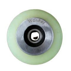 90X25 PU Coated Roller Bearing 90mm 25mm 1T 2Y OEM ODM Obm Width 1in Size 90X25 Part Number 0 Diameter 90mm Thickness 25mm - Yantai Wonray Rubber Tire Co., Ltd.