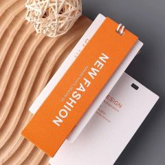 Special Paper Hanging Tag Custom Design Textured Clothing Hanging Tag - Image 2