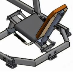 Gym Strength Fitness Equipment Seated Leg Press (Dual Track) China Body Building - Image 6