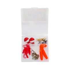 Customized PVC Plastic Box Fishing Accessories Tackle Set OEM Yes MOQ 500 Size Middle Sinker 7PCS Origin China Siwivels - Image 1