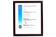 Certificate of Registration for a UK Design certificate from TRANSWORLD (ANSHAN) INC.