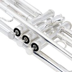 Professional Silver Plated Trumpet - Image 4