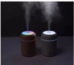 Portable Mini LED Light Cup Spray Humidifier 300ml Spray Mist Double Wet Aroma Essential Oil Diffuser H2O Car Air Humidifiers - Image 6