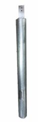 Galvanized Iron GI Earthing Rod Length 3 m Diameter 35 mm Base Shape Round Material Galvanized Iron Usage/Application Used For - Image 3