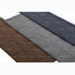 Kerala Anti-Corrosive Composite Stone Coated Metal Roof Tile Shape Arched Color Colorful Size 1340*420mm Lifespan - Image 1