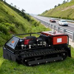 2026 New Radio-Controlled Lawn Mower RC Slope Lawn Mower Tracking All-Terrain Remote Control Robot Weed Mower - Image 3