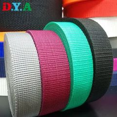 Manufacturer Stock Multi Color High Tenacity PP Webbing Tape Polypropylene Strap Webbing for Backpack Luggage Belt - Suzhou D. Y. Apparels Accessory Co., Ltd.