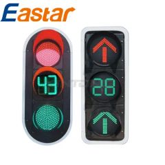 LED Traffic Light Red Cross and Green Arrow Traffic Light Origin Yangzhou Trademark EASTAR Specification 5W-20W Type LED Traffic - Image 1
