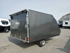 Enclosed Trailers / Mission Trailers 101×12 Aluminum 2-Place Crossover w/Mats & Guides, Rear Canopy - Image 1