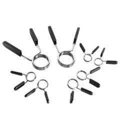 Fitness Weightlifting Barbell Spring Collars for 50mm Barbell Weight Lifting Training Fitness - Nantong Get-Fit Sports Co., Ltd.