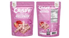 Crispy coconut roll premium snack from Thailand Strawberry Flavor protein bars biscuits Japanese Chocolate Size 80 gram - Image 3