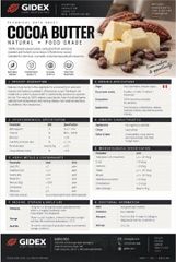 Natural Cocoa Butter (Manteca de Cacao) – 100% Pure, Food Grade, Unrefined, Venezuelan Origin - Image 1