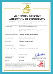 CE certificate from Henan Yuancui Machinery Equipment Co., Ltd.