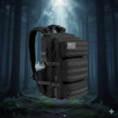 Professional Heavy-Duty Modular Tactical Backpack with Molle System and Water Bottle Holder - Image 1