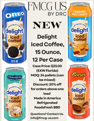 Delight Iced Coffee, 15 Ounce, 12 Per Case - Image 1