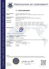 CE certificate from Shandong Zongfab Modular Homes Co., Ltd.