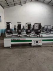 140mm Height Double Head Seamless Welding Machine for Vinyl PVC UPVC Window and Door Profile Making - Image 3