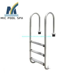 Durable Inground Swimming Pool Heavy Duty Ladder with Handrail - Image 5