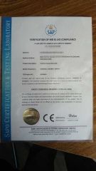 CE certificate of Wenzhou Yixiang Machinery Co., Ltd. – certificate photo, supplier certificates section
