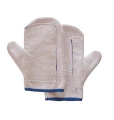 Bakery Terry 5 Finger Glove, Triple Palm Terry Mittens Terry Cloth Working Glove & Mitts - Image 5