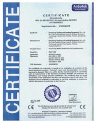 CE certificate certificate from Nanjing Shinewave Technology Co., Ltd.