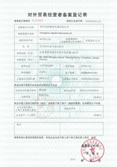 License Photo certificate from Changzhou Applent Instruments Ltd.
