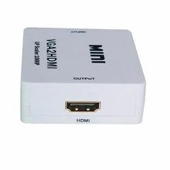 Anil VGA to HDMI, Mini HD 1080P 3.5mm Audio VGA to HDMI HD HDTV Video Converter Box Adapter - Anil Electronics Store