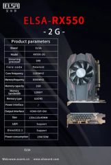 Elsa AMD Rx520 Rx530 Rx550 Rx560 Rx570 Rx580 VGA Card, Video Card, 8g Graphics Card - Image 3