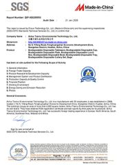 Audited Supplier certificate from Anhui Konghai Environmental protection Technology Co., LTD