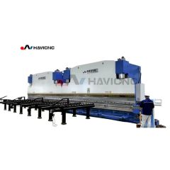 Large Tonnage 2-Double-Machine Linked Synchronized Tandem Hydraulic CNC Bending Machine for High Mast and Lamp Pole - Nantong Havi Cnc Machinery Co., Ltd.
