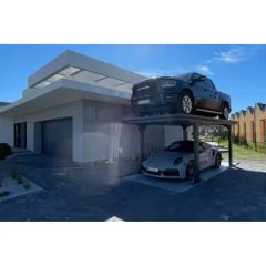 Space-Saving Stacked Car Lift System for Tight Garage Origin China Trademark HR Weight 1000 Kg Model NO. CK718 Moves Stationary - Image 2