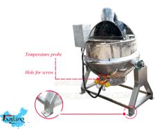 500liter Jacketed Mixer Jam Cooking Kettle Jelly Cooking Kettle 500L Cooking Kettle - Image 3