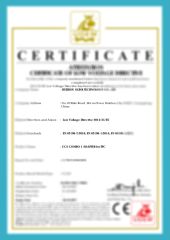 CE(CCS COMBO 1 ADAPTER for TPC) certificate from Huizhou Olink Technology Co., Ltd.