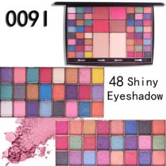 Mr22 48-Color Eyeshadow Palette, 2-Color Powder, 4-Color Blush Makeup Box, Eye Shadow Makeup Box Have Stock - Image 3