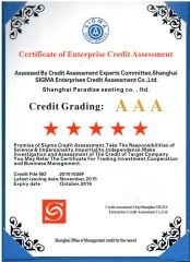 company credit certificate from Yongle Seating (Taicang) Co., Ltd.